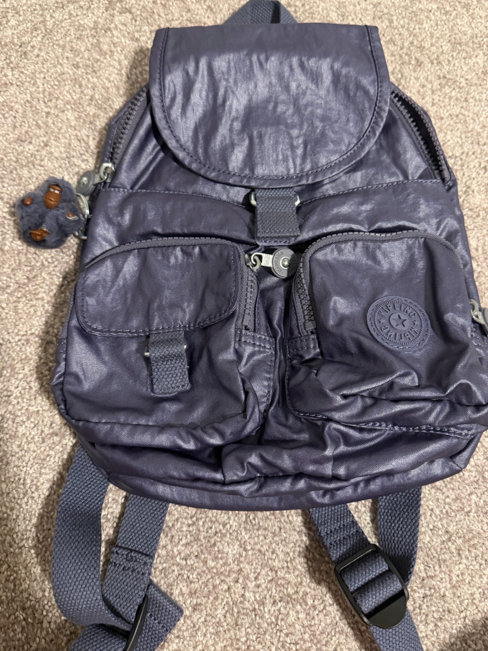 Kipling Lovebug Metallic Small Backpack